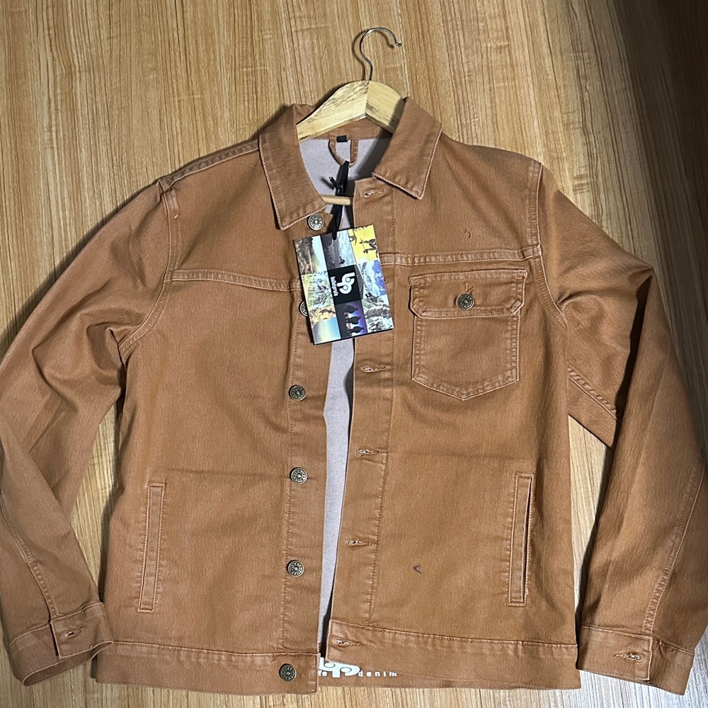 Men's Brown Denim Jacket